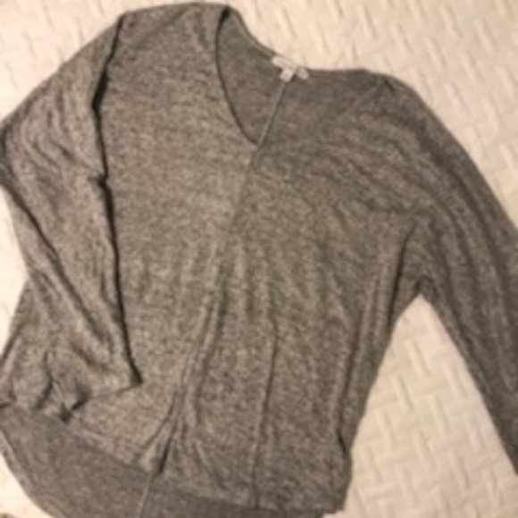 Green Envelope SOFT Gray Top - Picture 4 of 4